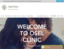 Tablet Screenshot of oselclinic.com